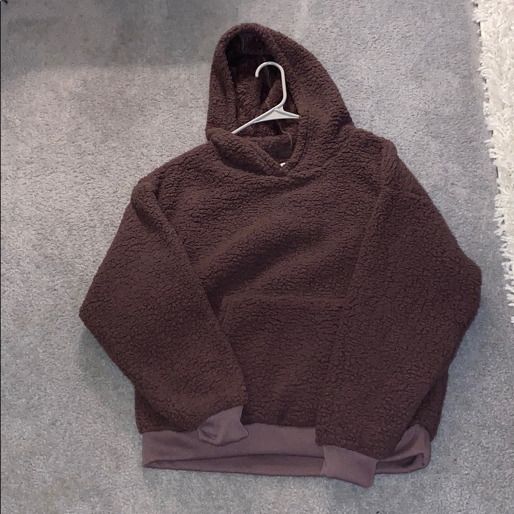 Sherpa hoodie